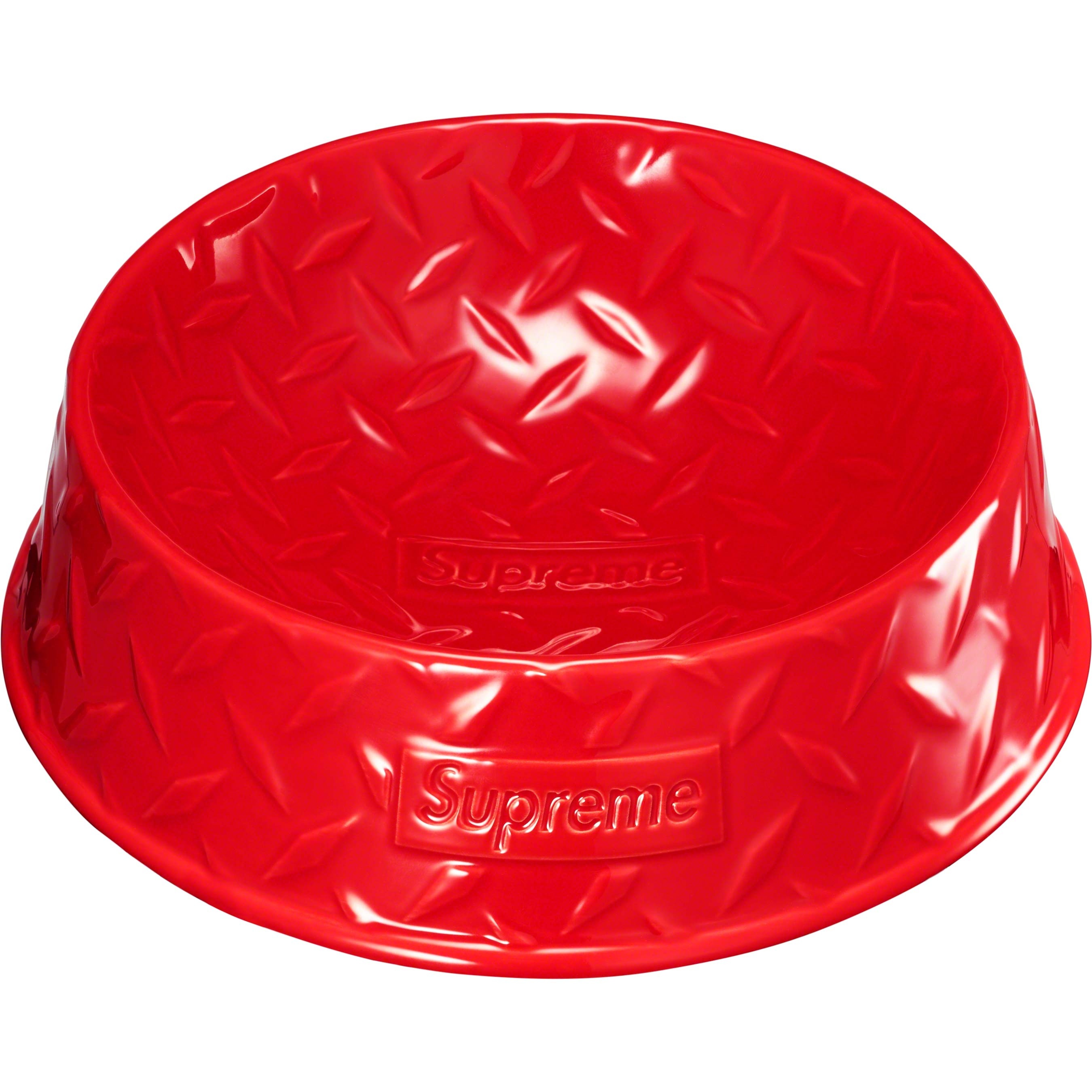 Diamond Plate Dog Bowl view 2